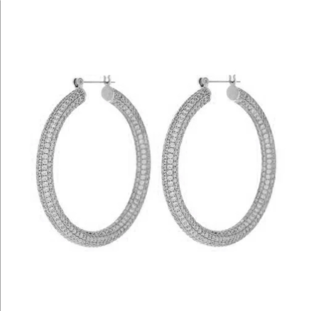 LUV AJ Pave Amalfi Hoops